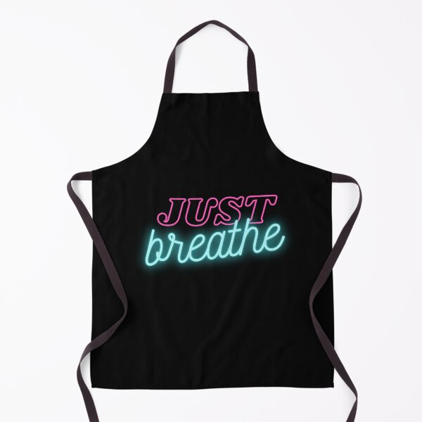 Item preview, Just Breathe Neon Sign designed and sold by owlvocado.