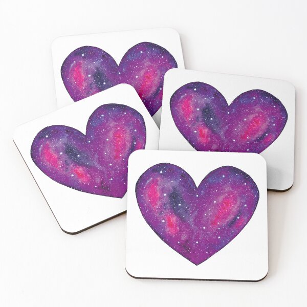 Item preview, Violet Heart - Galaxy Design designed and sold by galleasstudio.