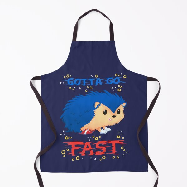 Item preview, Gotta Go Fast // Cute Hedhehog, Retro Platformer Game, Meme designed and sold by Geekydog.