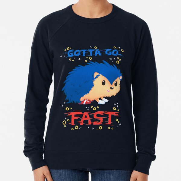 Item preview, Gotta Go Fast // Cute Hedhehog, Retro Platformer Game, Meme designed and sold by Geekydog.