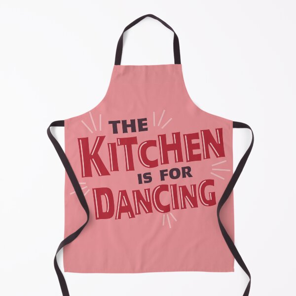 Item preview, The Kitchen is for Dancing, Pink designed and sold by CocoandDaisy.