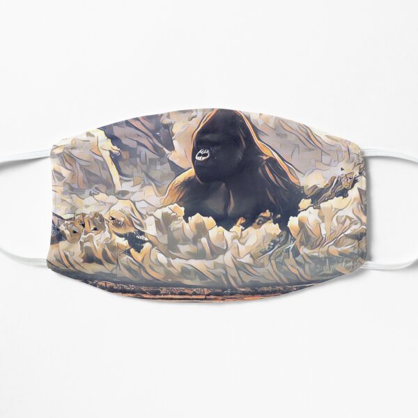 Harambe Gorilla Flache Maske