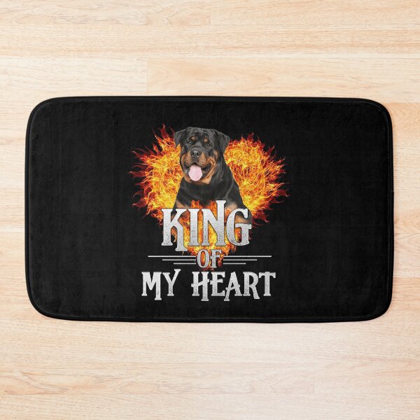 Item preview, Rottweiler King Of My Heart designed and sold by KellyJanosko-bd.
