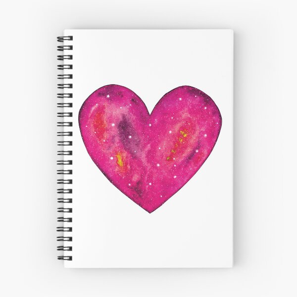 Item preview, Dark Pink Heart - Galaxy Design designed and sold by galleasstudio.