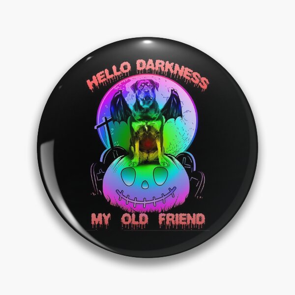 Item preview, Rottweiler - Hello Darkness 2 designed and sold by KellyJanosko-bd.