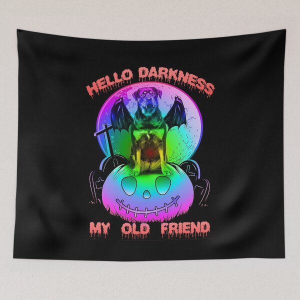 Item preview, Rottweiler - Hello Darkness 2 designed and sold by KellyJanosko-bd.