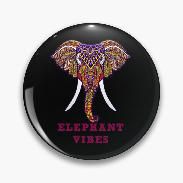 Item preview, Elephant vibes, elephant, positive energy, gift idea designed and sold by ThommyBLN.