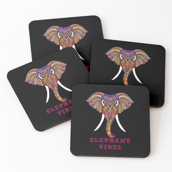 Item preview, Elephant vibes, elephant, positive energy, gift idea designed and sold by ThommyBLN.