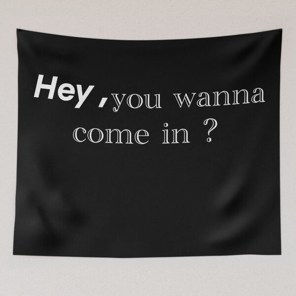 Item preview, Hey , you wanna come in ? (stray Kids Felix) designed and sold by Amy Hearts.