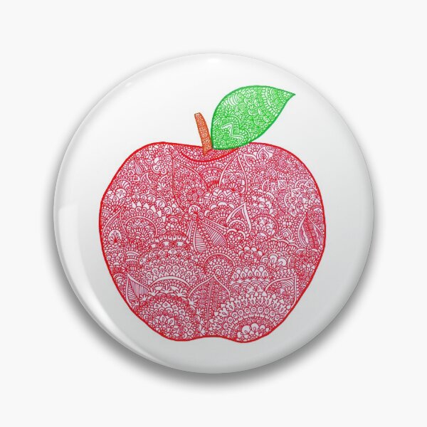 Item preview, Apple Zentangle designed and sold by DesignPMG.