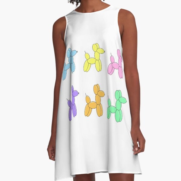 Balloon Animals A-Line Dress