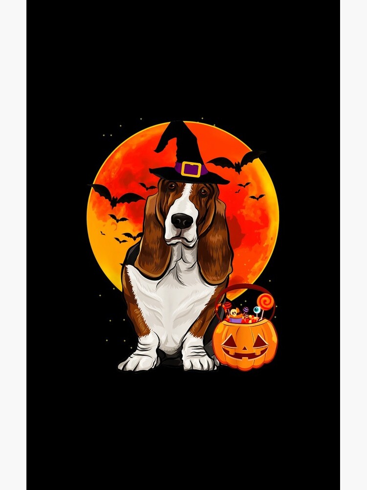 dog-halloween-basset-hound-pumpkin-samsung-galaxy-phone-case-for-sale-by-bitee-redbubble