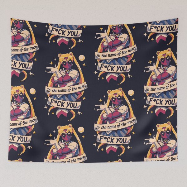 Item preview, Warrior of Love // Name of the Moon, Superhero, Kawaii Merc, Magical Girl designed and sold by Geekydog.