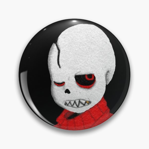 Killer Sans Head Pin for Sale by MoonRushers