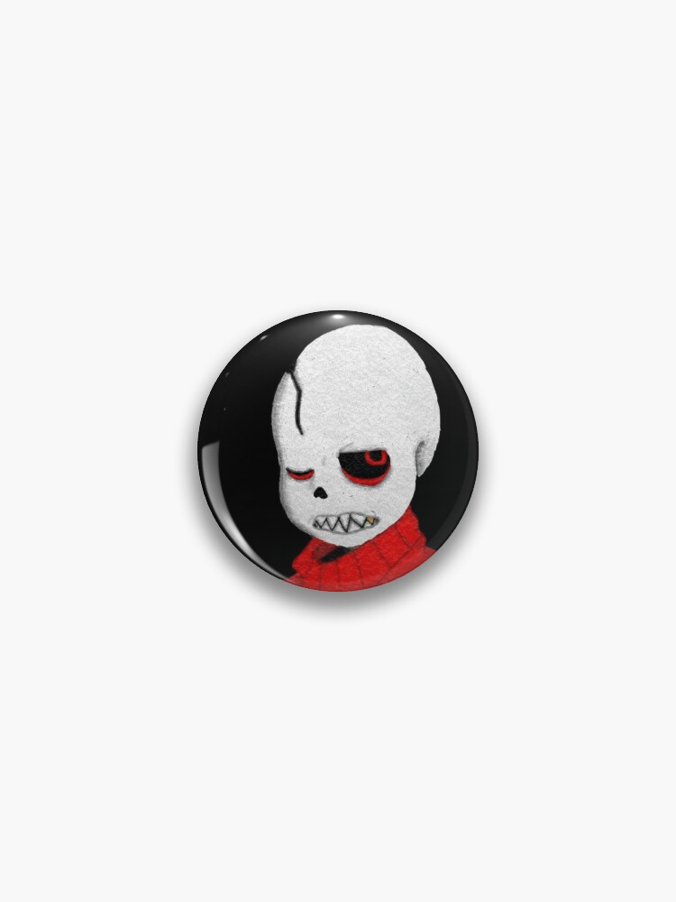 Killer Sans Head Pin for Sale by MoonRushers