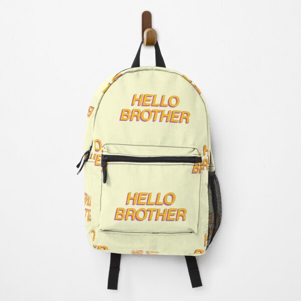 Item preview, Hello Brother Retro TV Artsy Quote designed and sold by sharedipmemes.