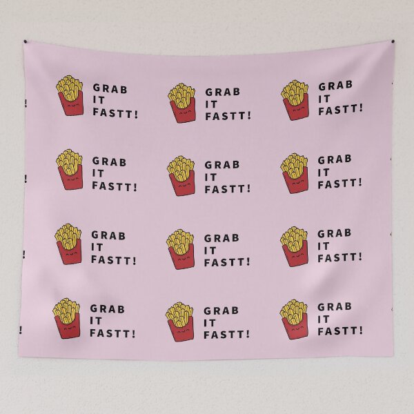 Item preview, Grab It Fastt designed and sold by Doodlehub.