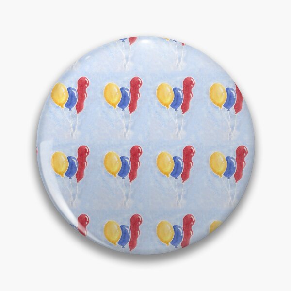 Item preview, Happy balloons pattern designed and sold by sarabirawi8.