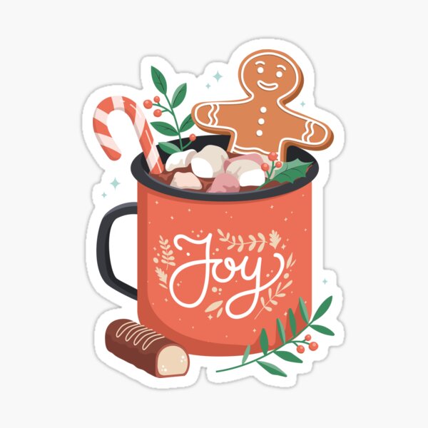HOT COCOA CHRISTMAS Sticker