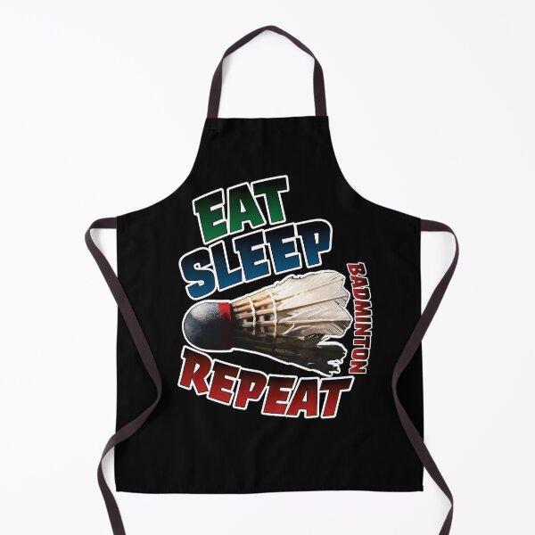 Item preview, Eat Sleep Badminton Repeat with Birdie designed and sold by Reconocer.