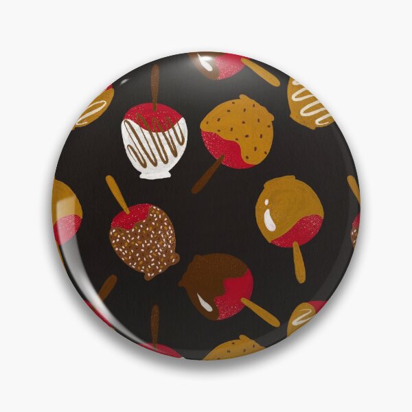 Item preview, Caramel Apples – Charcoal designed and sold by Cat Coquillette.