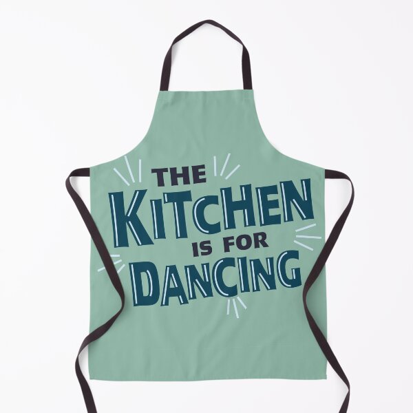 Item preview, The Kitchen is for Dancing, Mint Green designed and sold by CocoandDaisy.
