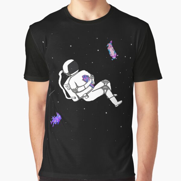 Item preview, The astronaut and the cosmic rabbits designed and sold by MarionBrugneaux.