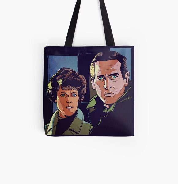 Torn Curtain All Over Print Tote Bag