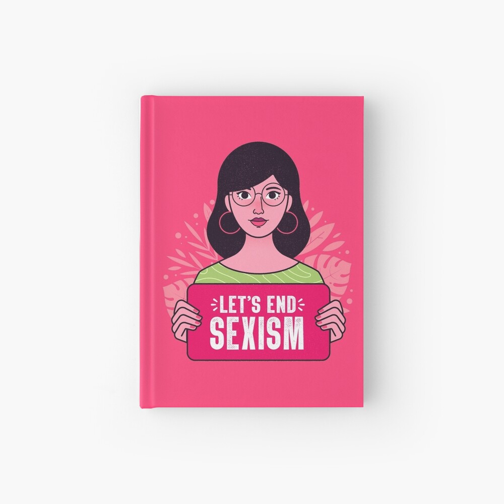 Intersectional Feminist Art Lets End Sexism Hardcover Journal For Sale By Avantgirl Redbubble 4139