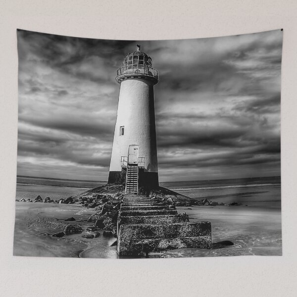 Item preview, Talacre Lighthouse Point of Ayre Wales designed and sold by AJEvans.