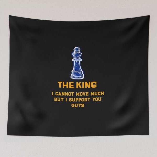 Item preview, Chess King Funny Message designed and sold by Panther-.