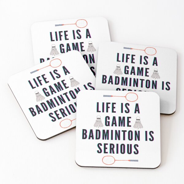 Item preview, eat sleep badminton designed and sold by The Parallel X.