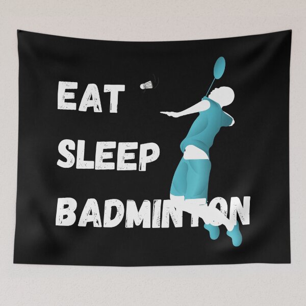 Item preview, Eat Sleep Badminton vintage designed and sold by OneTimeEngineer.