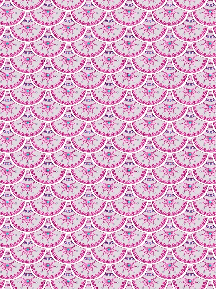 "Modern fish scales pattern True pearl" Tshirt for Sale by