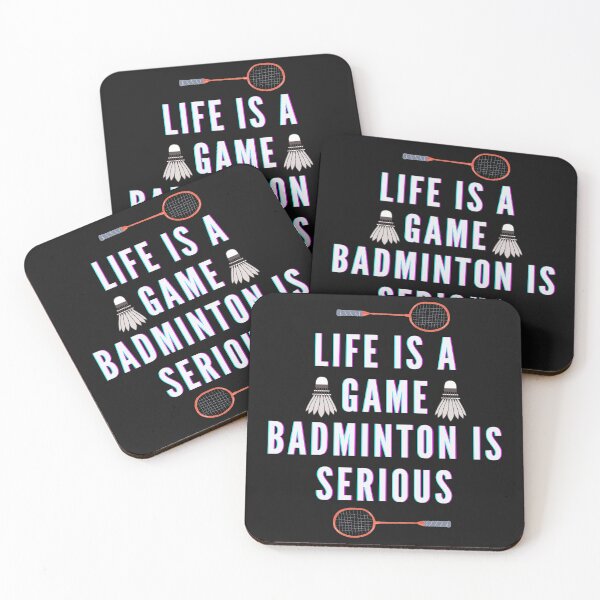 Item preview, eat sleep badminton designed and sold by The Parallel X.