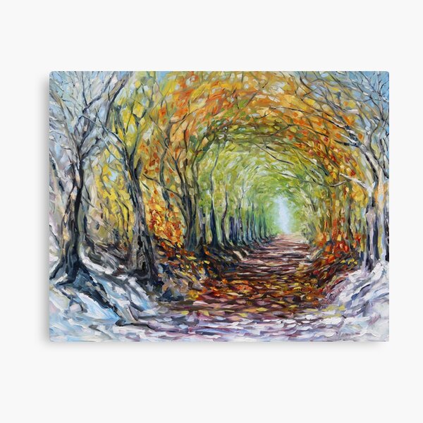 Centuries of Seasons Heritage Road PEI Canvas Print