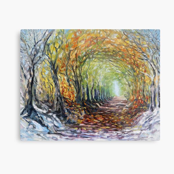 Centuries of Seasons Heritage Road PEI Metal Print