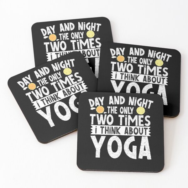 Item preview, Thinking About Yoga, Spiritual Yoga Practictioner Gift designed and sold by WelderSurgeon.