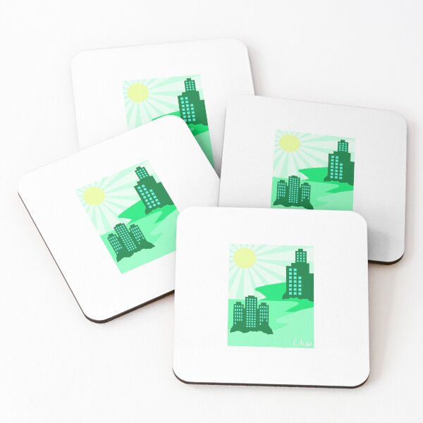 Item preview, Green city designed and sold by chazzawanga.