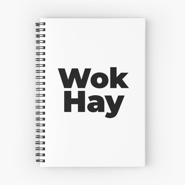 Item preview, Wok Hay (Black) Funny designed and sold by BunnyPrinceDegn.