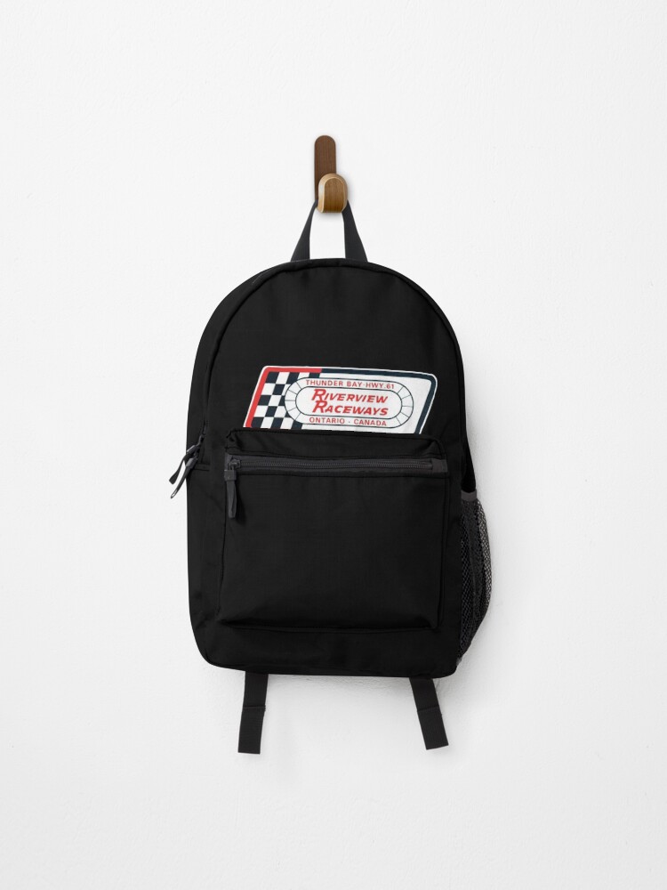 Thumbnail 1 of 3, Backpack, Riverview Raceways designed and sold by chuckleharski.