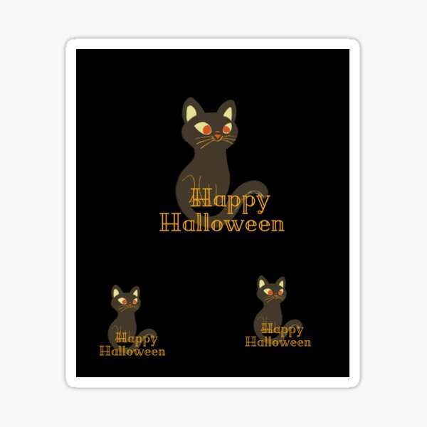 Item preview, Halloween Kitty designed and sold by GlobalHunt.