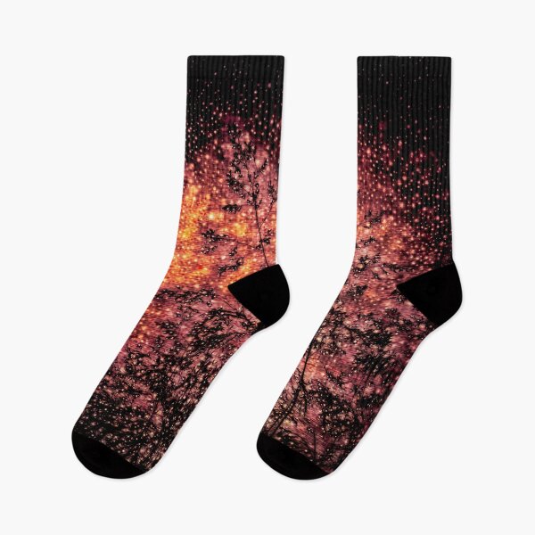 Item preview, Field of hay and starry fiery sky designed and sold by SulkaCreative.