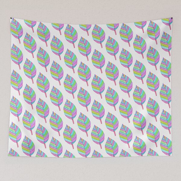 Item preview, Leaf Colorful Zentangle designed and sold by DesignPMG.