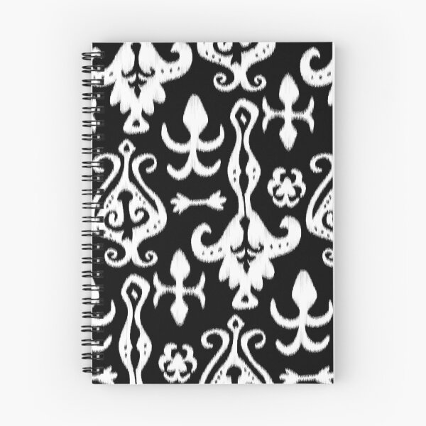 Item preview, Ethnic Tribal Ikat Black and White designed and sold by AntiqueImages.