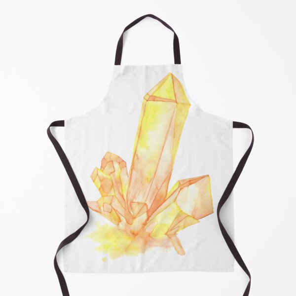 Item preview, Watercolor Crystals "Inclusion" series #3 Yellow designed and sold by RoxyTocin.