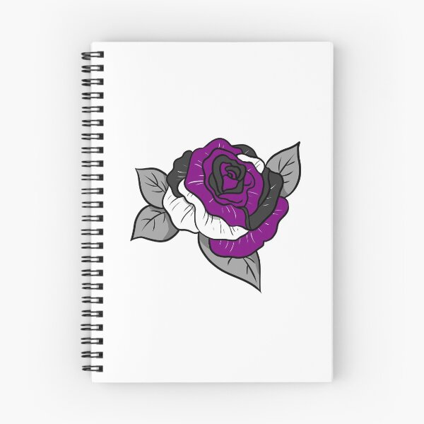 Aperçu de l'œuvre Rose asexuée pour asexuée créée et vendue par queerappear.