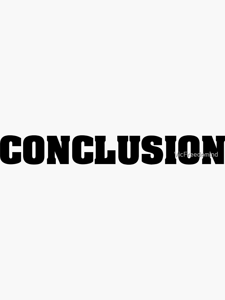 Conclusion black round button Stock Photo by ©FR_Design 173163650