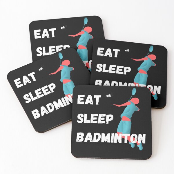 Item preview, Badminton Eat Sleep Badminton vintage designed and sold by OneTimeEngineer.