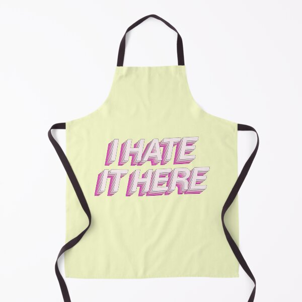 Item preview, I Hate It Here Cute Sarcastic Pink Qurky designed and sold by sharedipmemes.